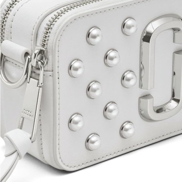 Marc Jacobs Pearl Snapshot Leather Shoulder Bag - Picture 11 of 11
